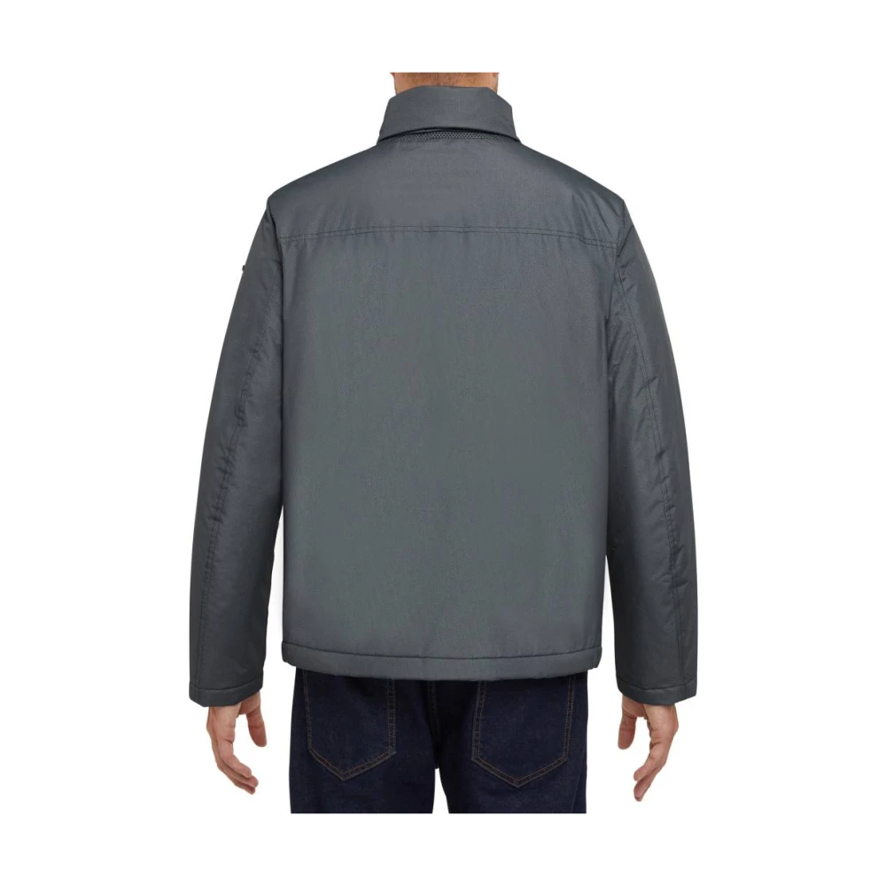 Geox Stijlvolle Winterjas voor Mannen Gray Heren