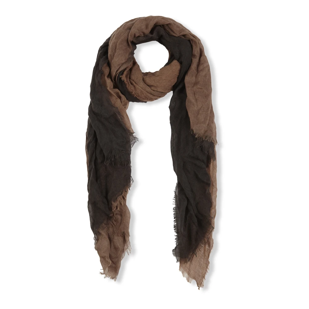 Cortana Tricolor Cashmere Zijden Sjaal Multicolor Dames