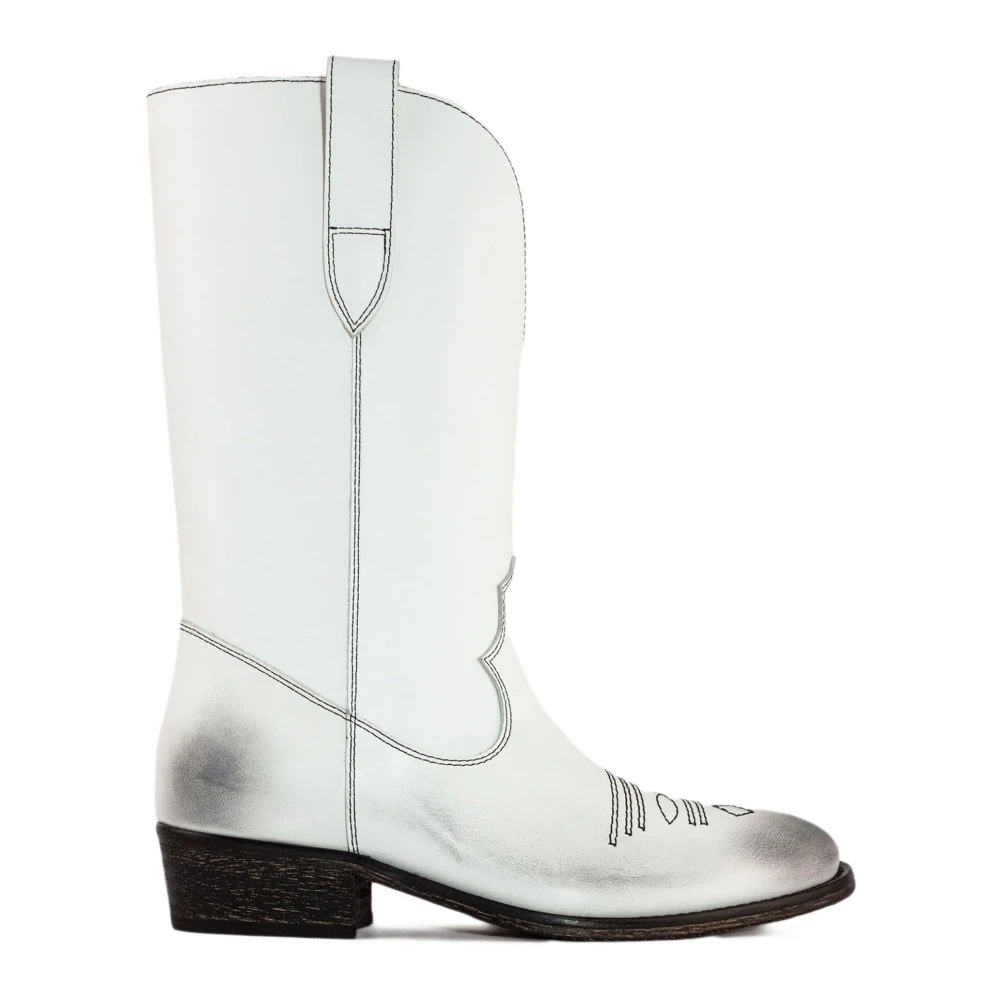 Vita Cowboy Boots Vintage Stil