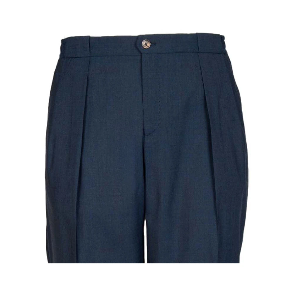 Briglia Slim-fit Trousers Blue Heren