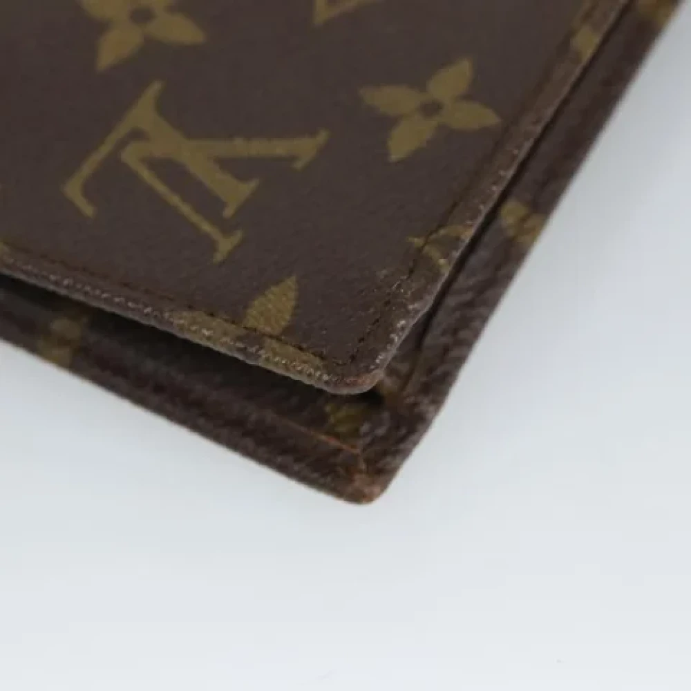 Louis Vuitton Vintage Pre-owned Canvas clutches Brown Dames