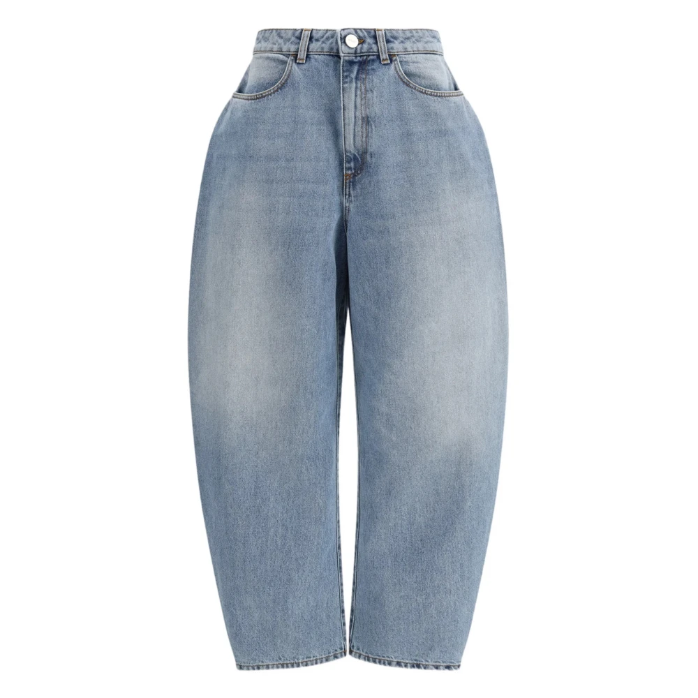 Róhe Women's Blue Loose-Fit Jeans, Loose Fit Jeans, Xs, Jeans
