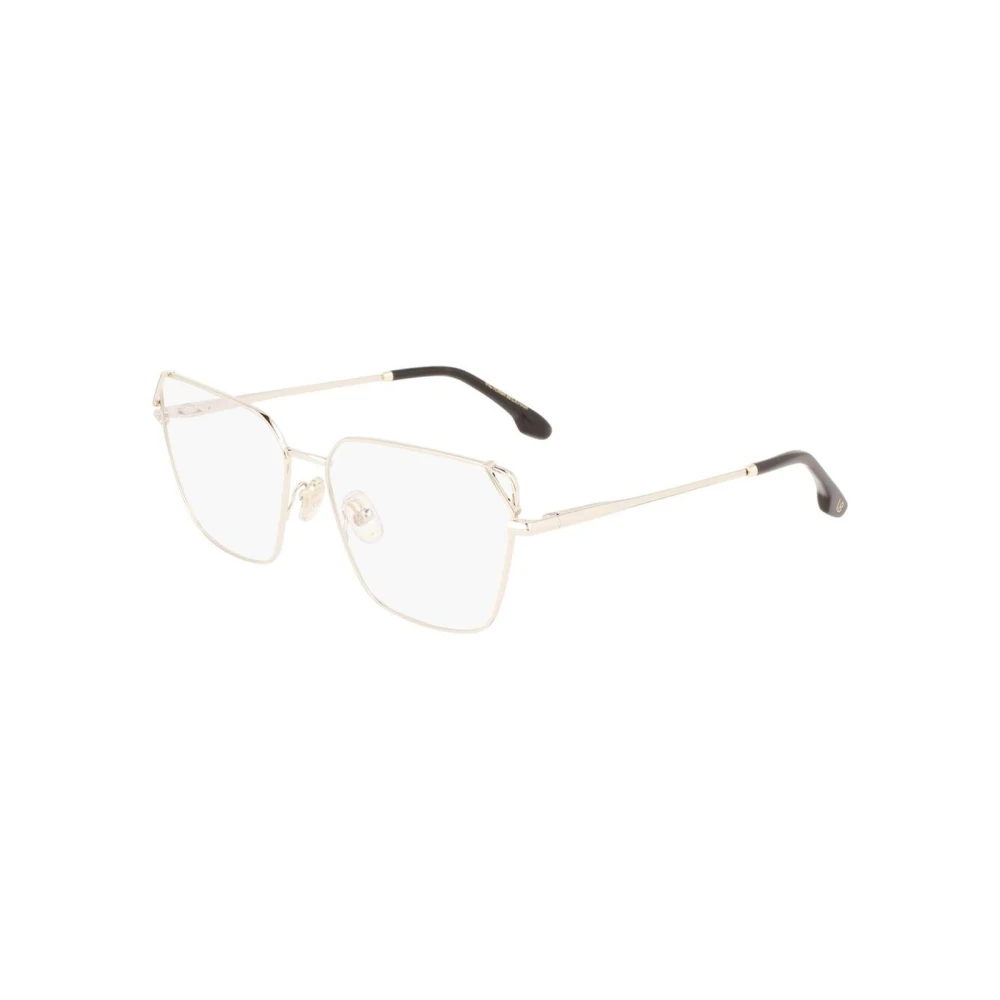 Victoria Beckham Women's Yellow Glasses, One Size, Metal Glasses Frames