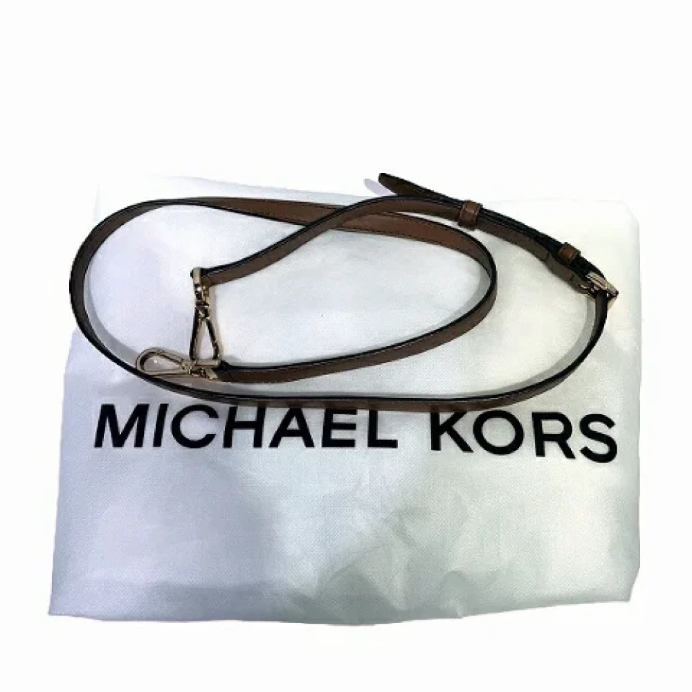 Michael Kors Pre-owned Canvas handbags Brown Dames