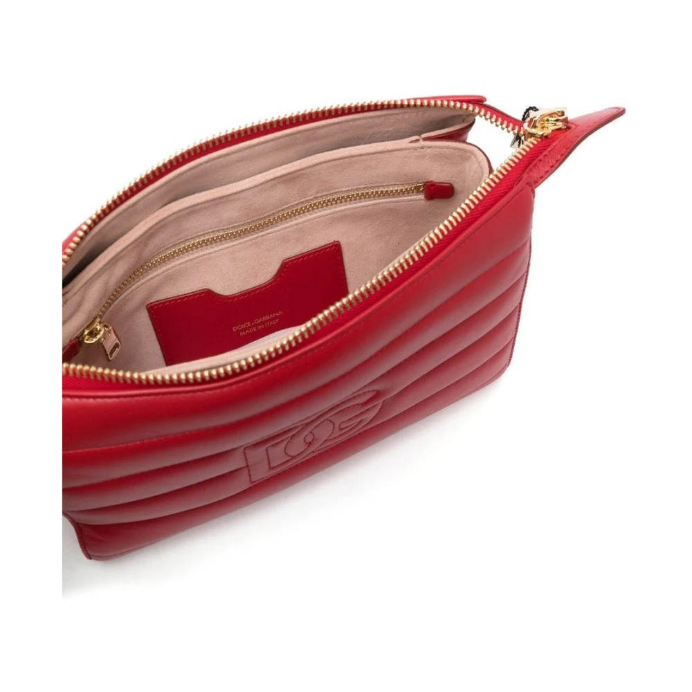 Dolce & Gabbana Luxe Crossbody Tas Red Dames