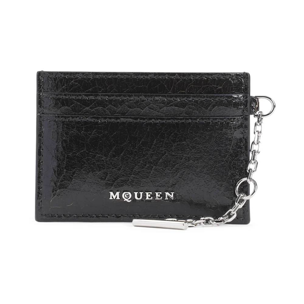 Alexander mcqueen Zwarte Portemonnees Aw24 Black Heren