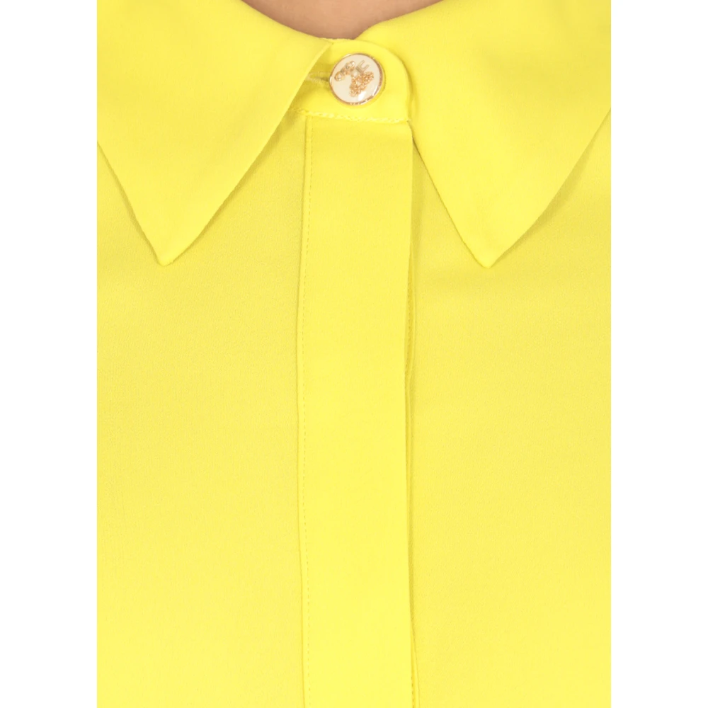 Elisabetta Franchi Shirts Yellow Dames