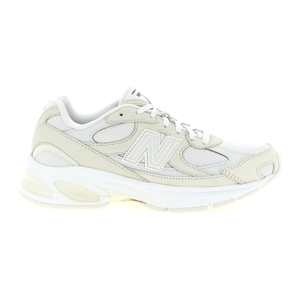 Comme Des Garçons Men's White Sneakers, 8 Uk, Abzorb 2010 Mesh And Suede Trainers