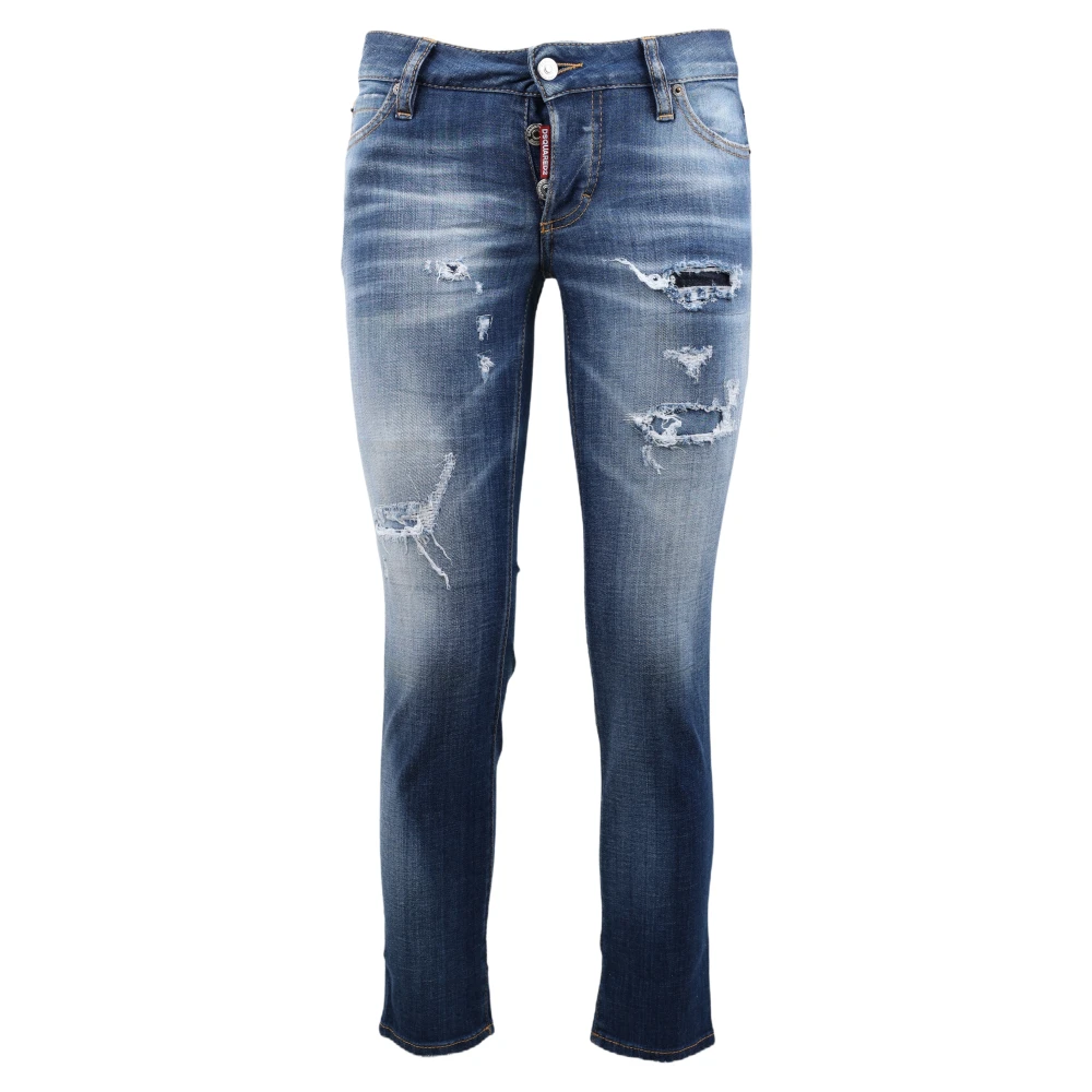 Dsquared2 Slim-fit Jeans för kvinnor Blue, Dam