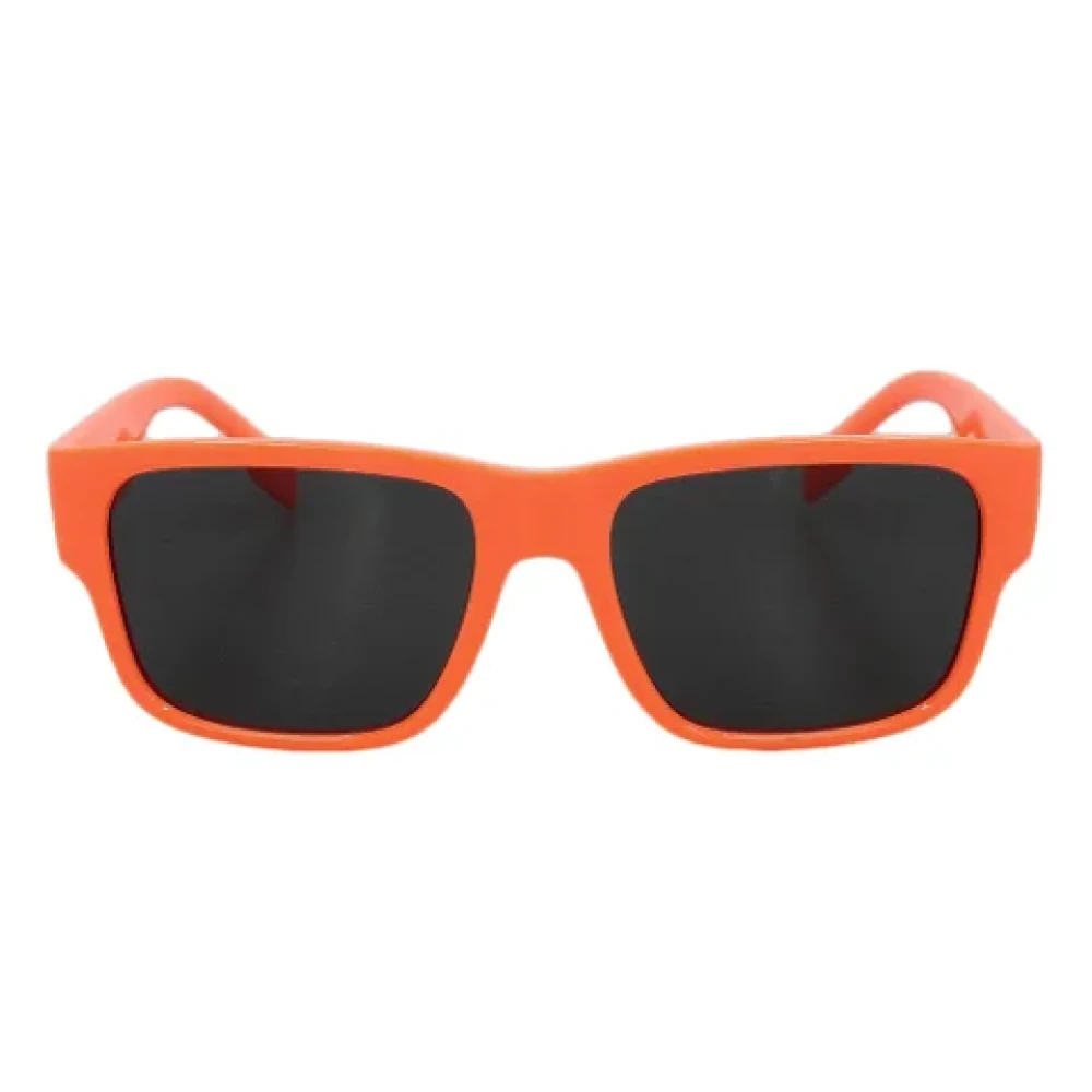 Burberry Vintage Pre-owned Plastic sunglasses Orange Dames