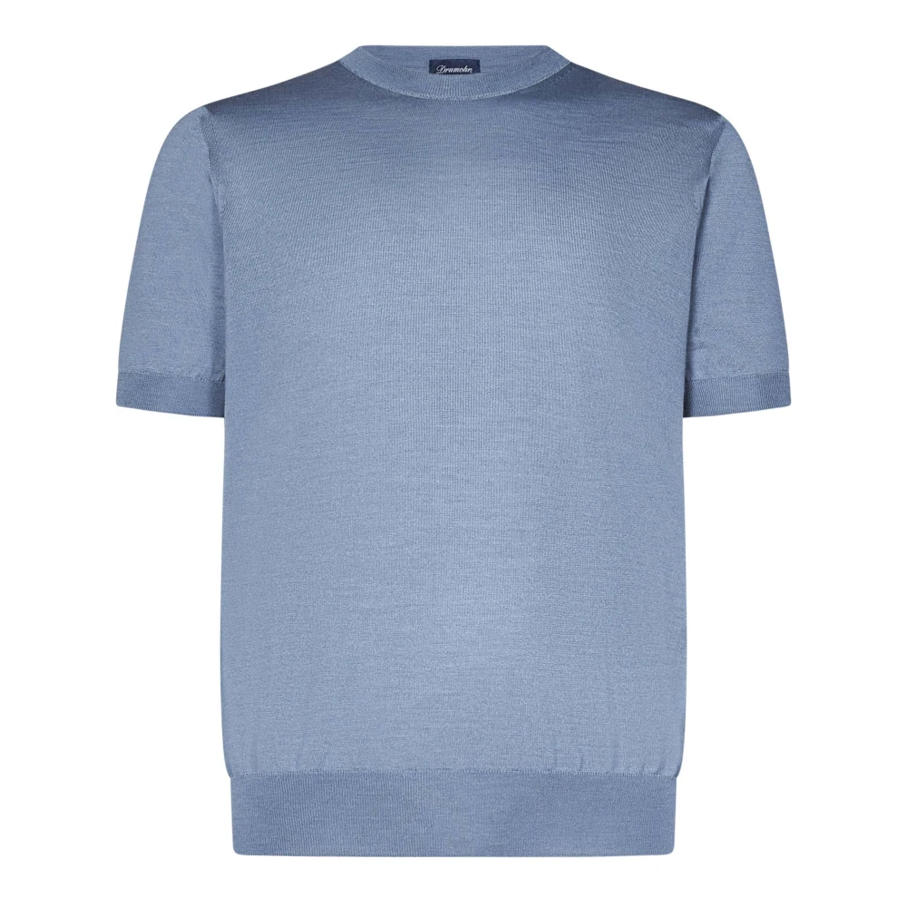 Drumohr - Tops > T-Shirts - Blue - Drumohr - Modalova