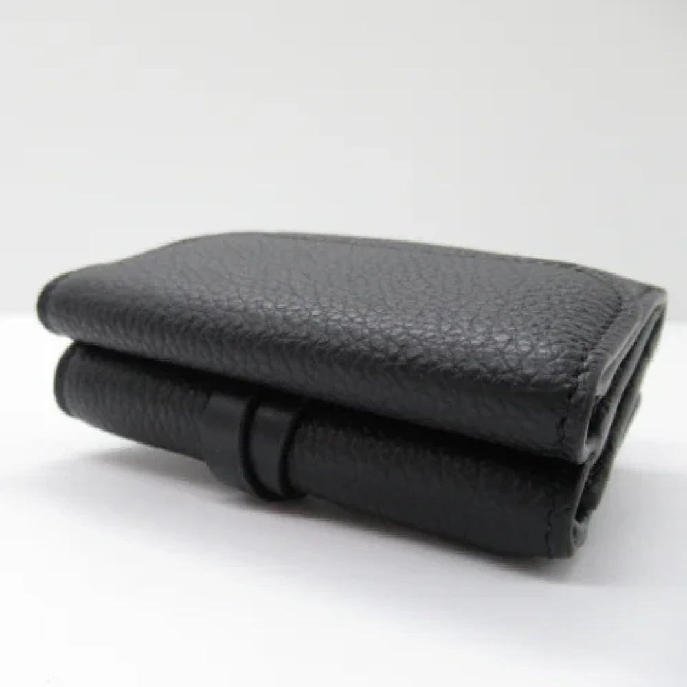 Chloé Pre-owned Leather wallets Black Dames