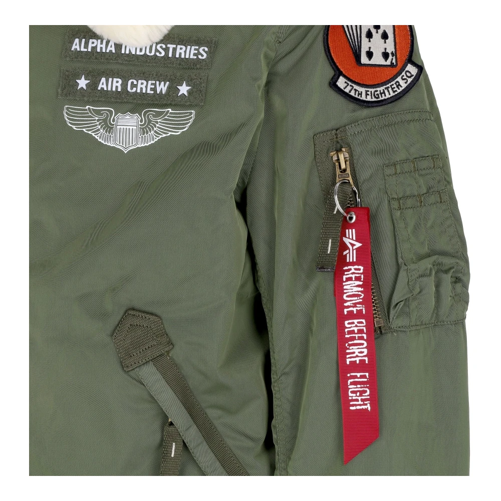 alpha industries Flight Jacket Injector III Air Force Green Heren