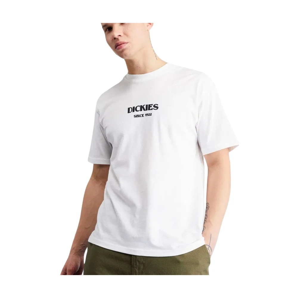 Dickies Meadows Korte Mouw T-shirt Heren White Heren