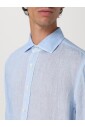 chemise-casual-en-lin-bleu-style-moderne