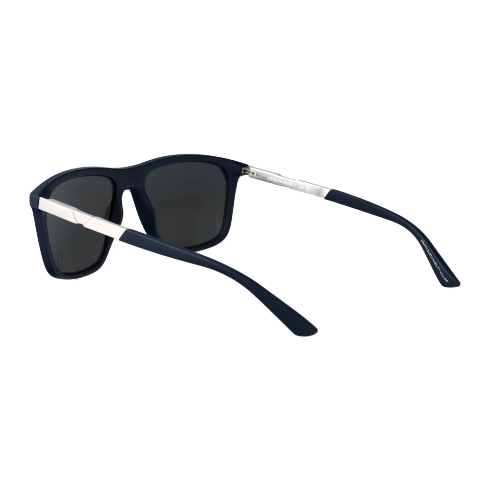 Emporio Armani Men's Black Stylish Sunglasses With Model 0Ea4237