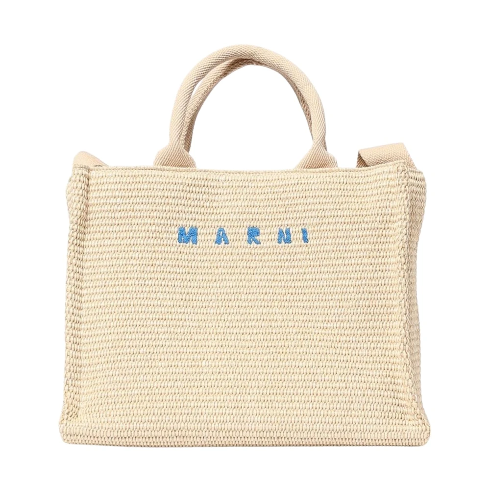 Marni - Bags > Tote Bags - Beige - Marni - Modalova
