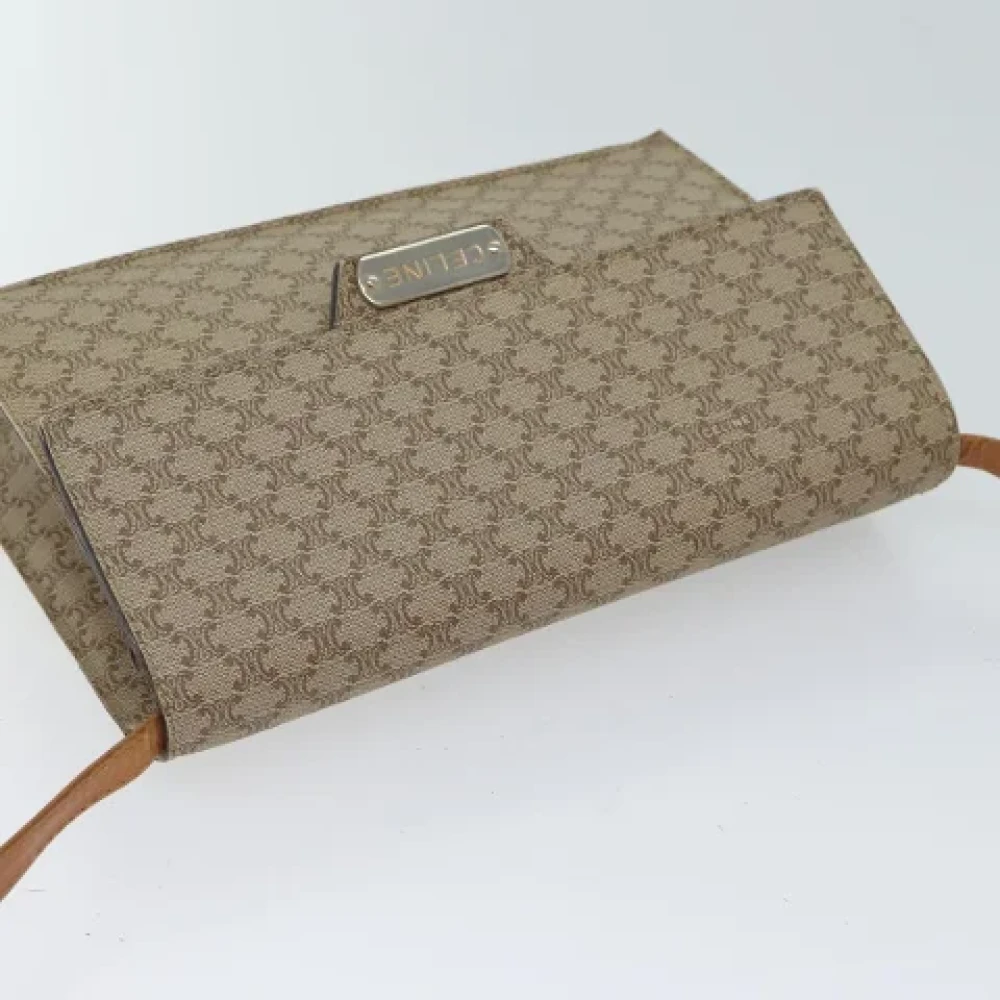 Celine Vintage Pre-owned Fabric celine-bags Beige Dames