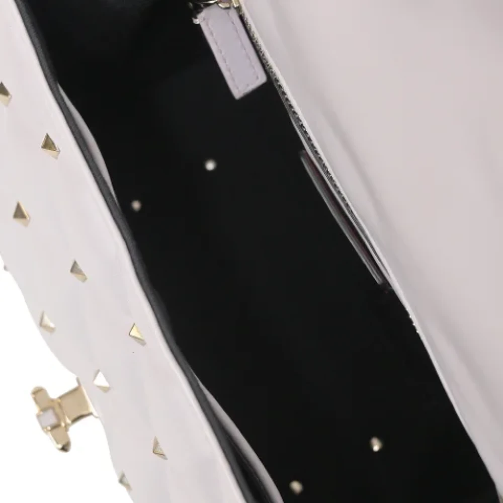 Valentino Vintage Pre-owned Leather shoulder-bags Black Dames