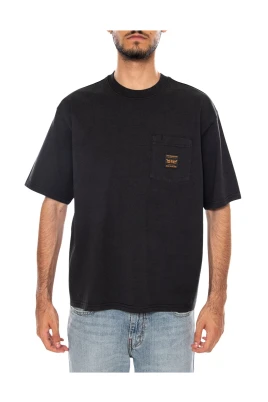 SS Workwear Pkt Tee Porter Stripe