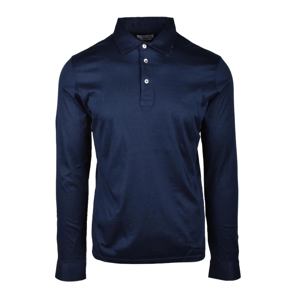 Ballantyne Katoenen Polo Shirt Blue Heren