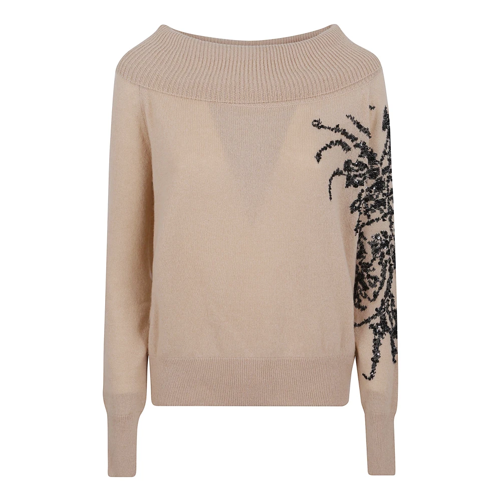 Knitwear > Round-neck Knitwear - - Ermanno Scervino - Modalova