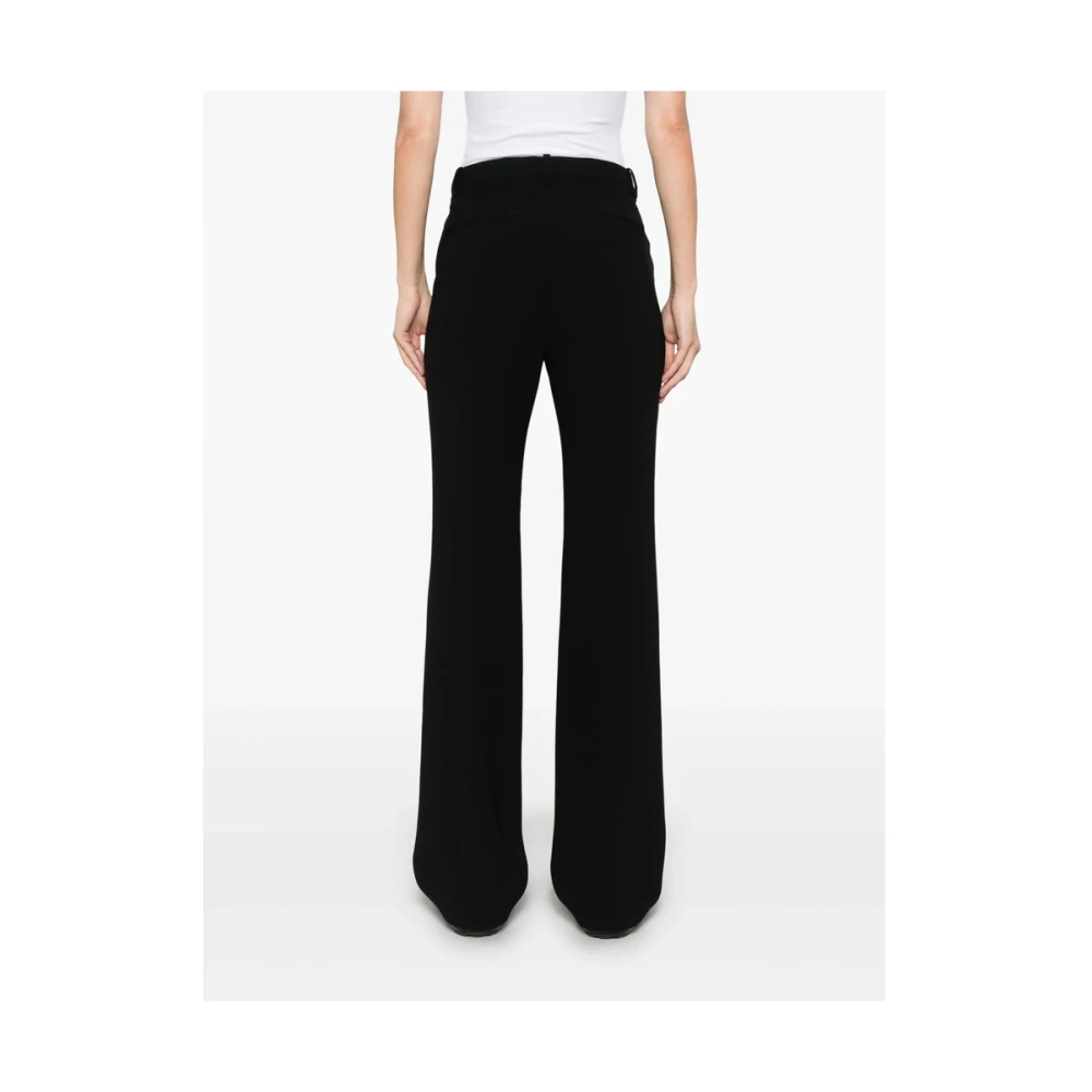 Theory Zwarte Broek met Voorknop Black Dames