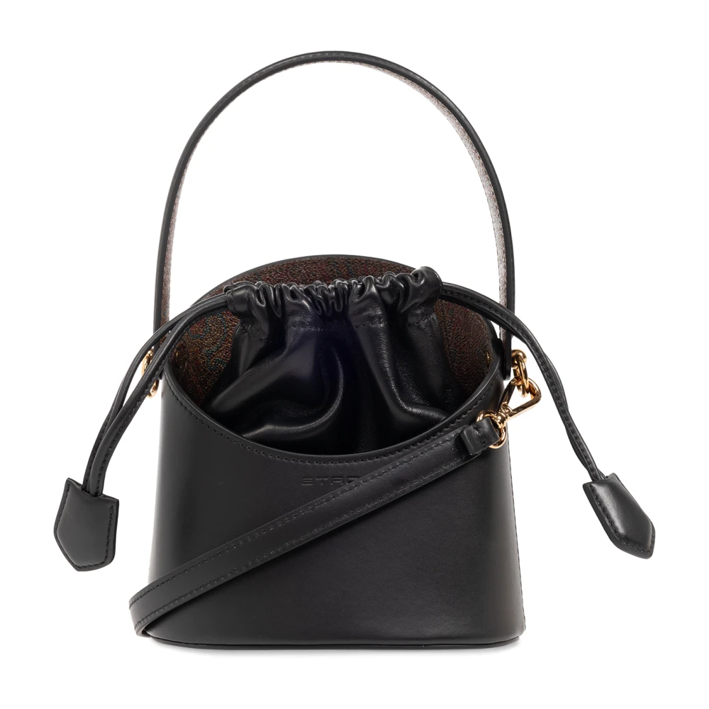 ETRO Secchiello Small schoudertas Black Dames