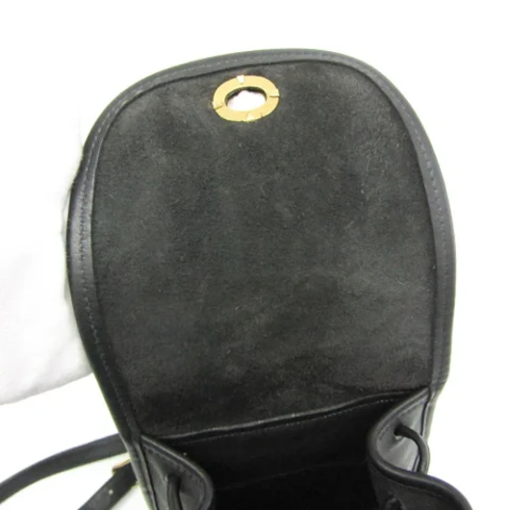 Coach Pre-owned Leather shoulder-bags Black Dames