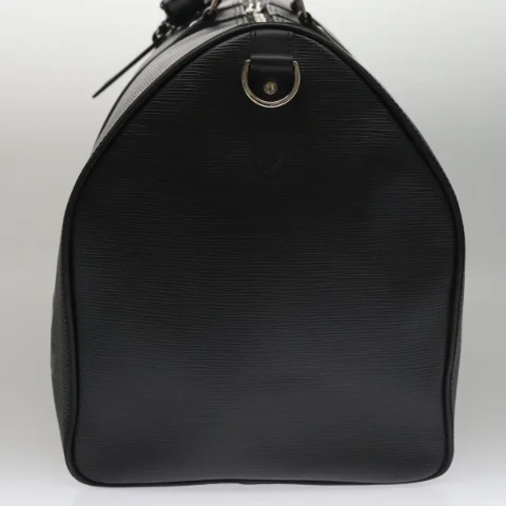 Louis Vuitton Vintage Pre-owned Leather travel-bags Black Dames