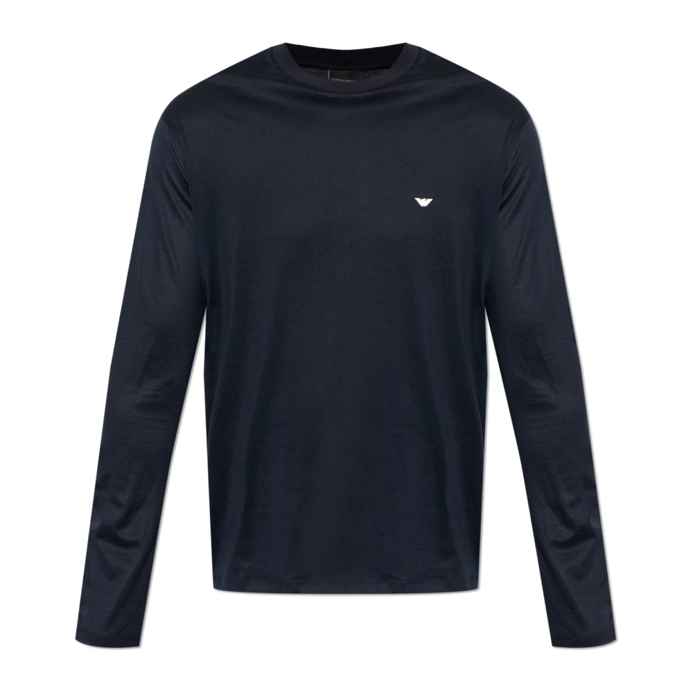 Emporio Armani Hombre Suéter De Punto En Mezcla De Lyocell