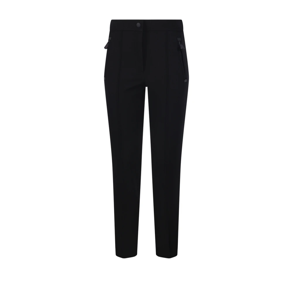 Moncler Women's Black Slim-Fit Trousers
