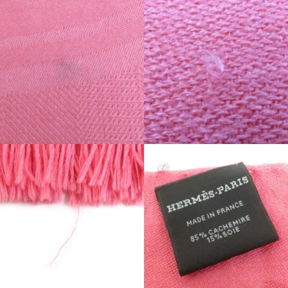 Hermès Vintage Pre-owned Fabric scarves Pink Dames