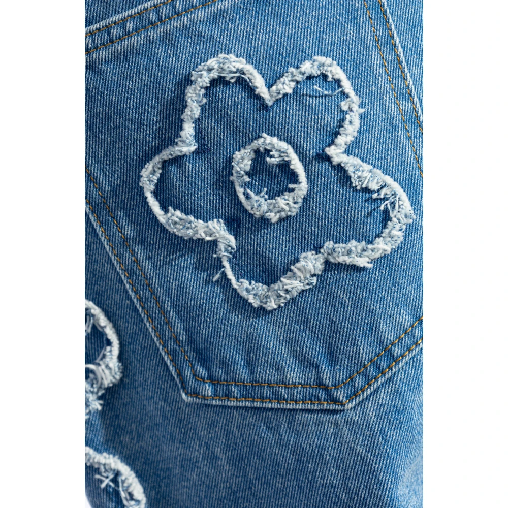 Marni Jeans met stiksels Blue Dames