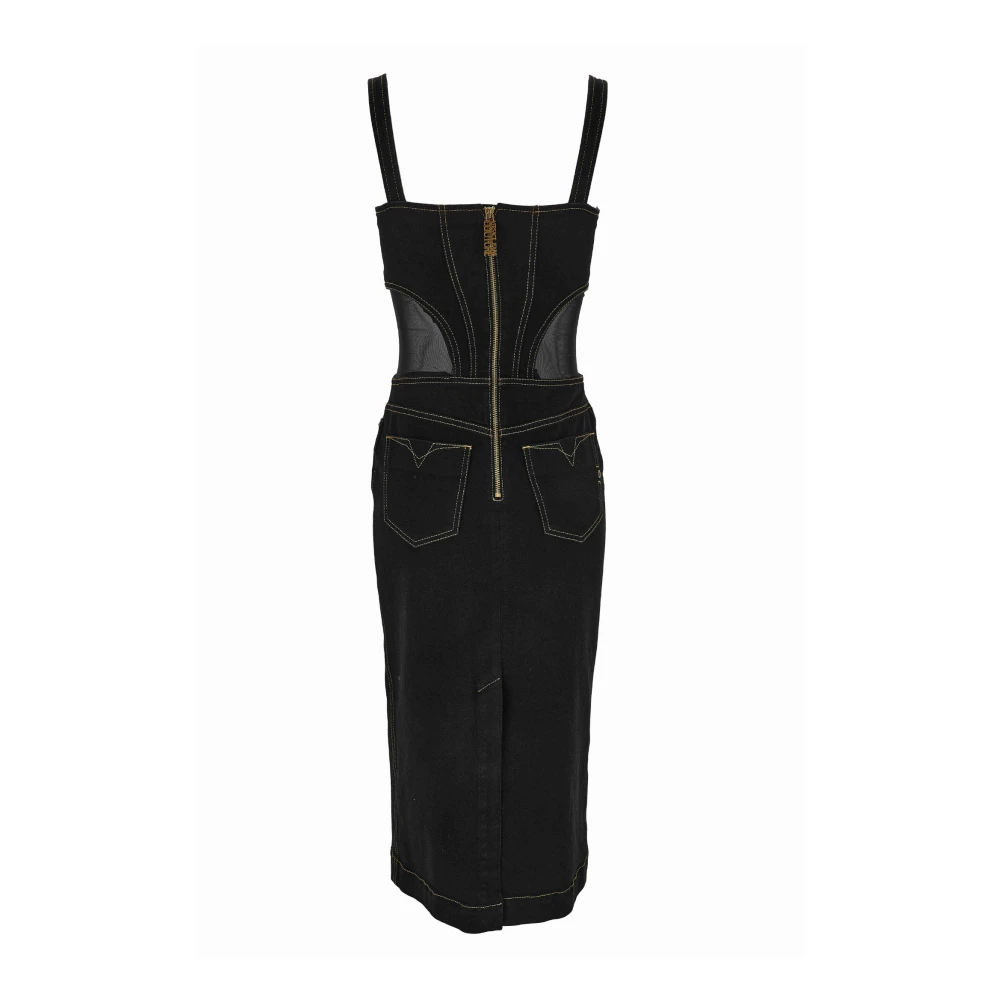 Versace Jeans Couture Jurken Black Dames