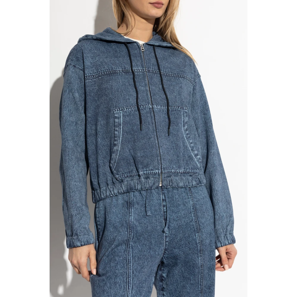 Rag & Bone Denim blouse Miramar Blue Dames