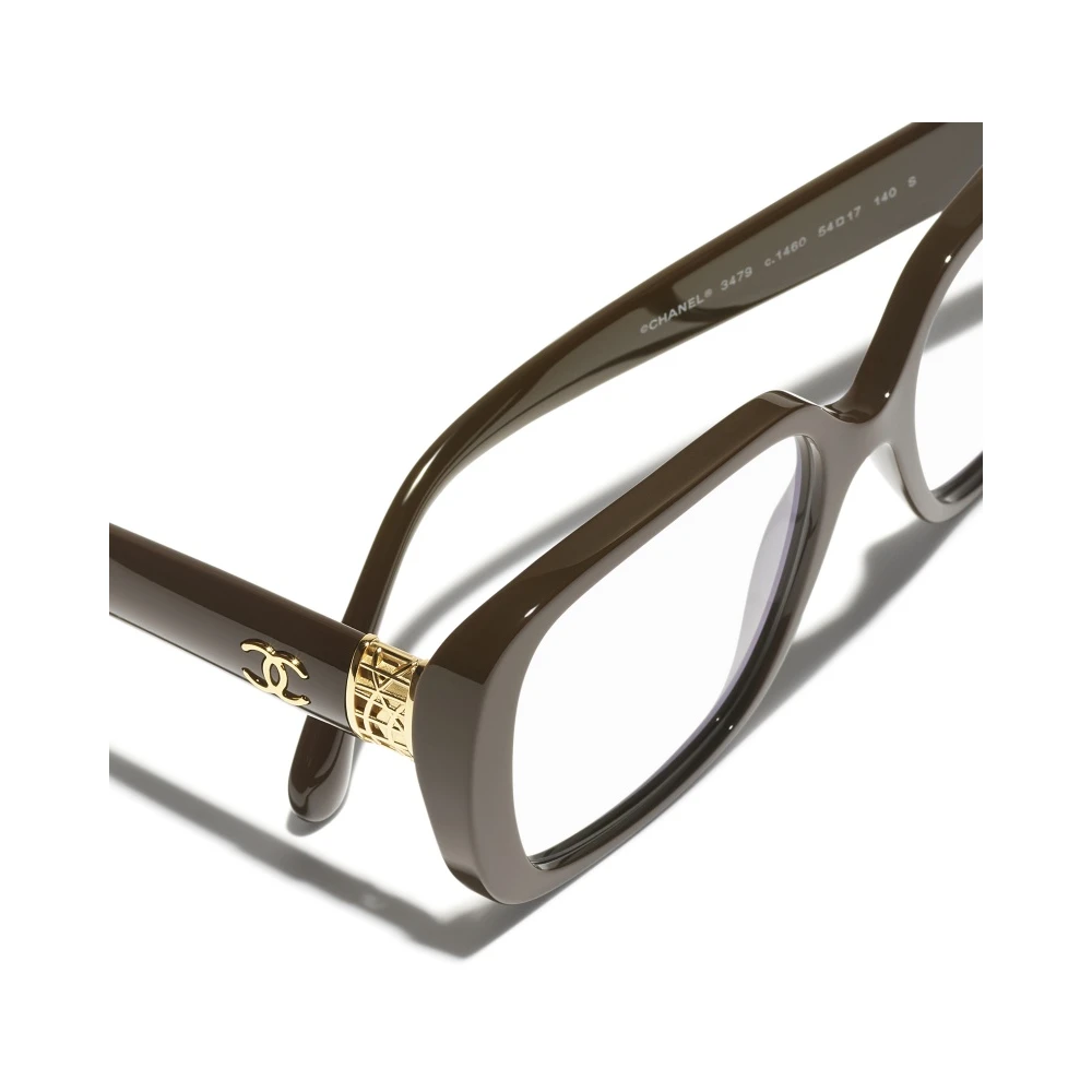 Chanel Stijlvolle Brilmonturen met Garantie Brown Dames