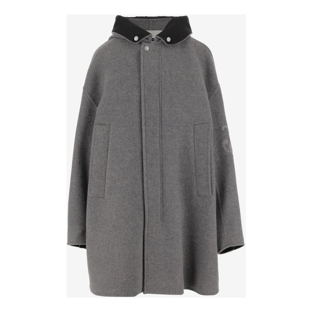 Jil Sander Grijze Winterjassen Gray Dames