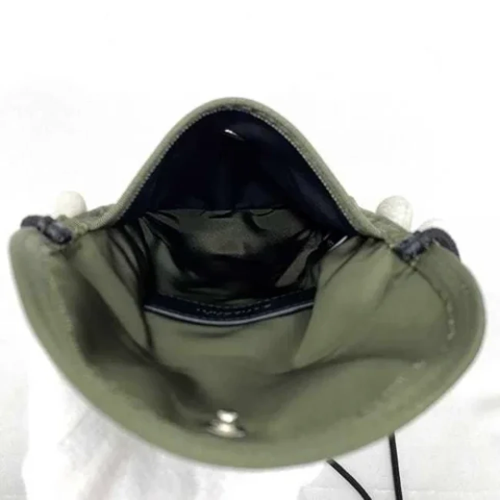 Burberry Vintage Pre-owned Fabric crossbody-bags Green Dames