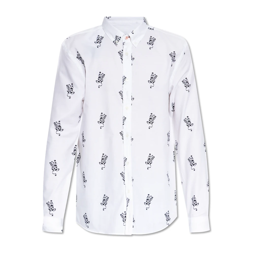 Ps By Paul Smith Herren Weiß Shirts, Mgröße: