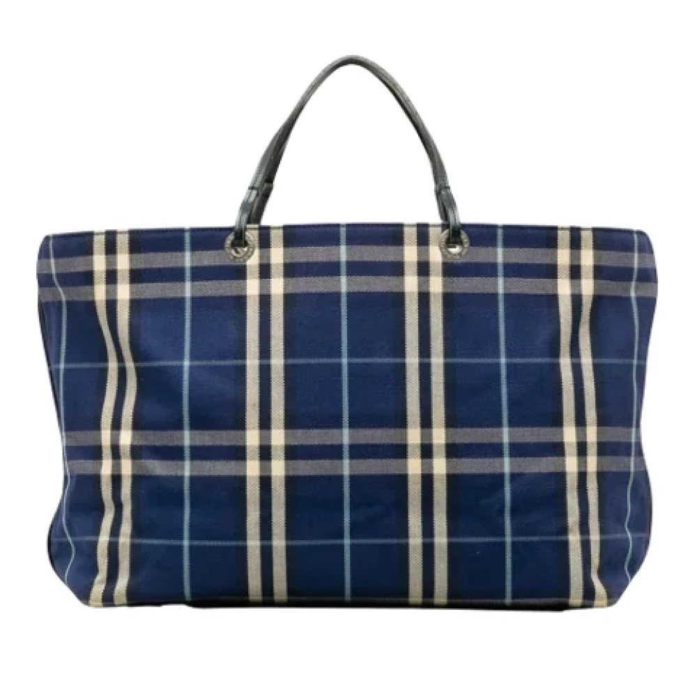 Burberry Vintage Pre-owned Canvas totes Blue Dames