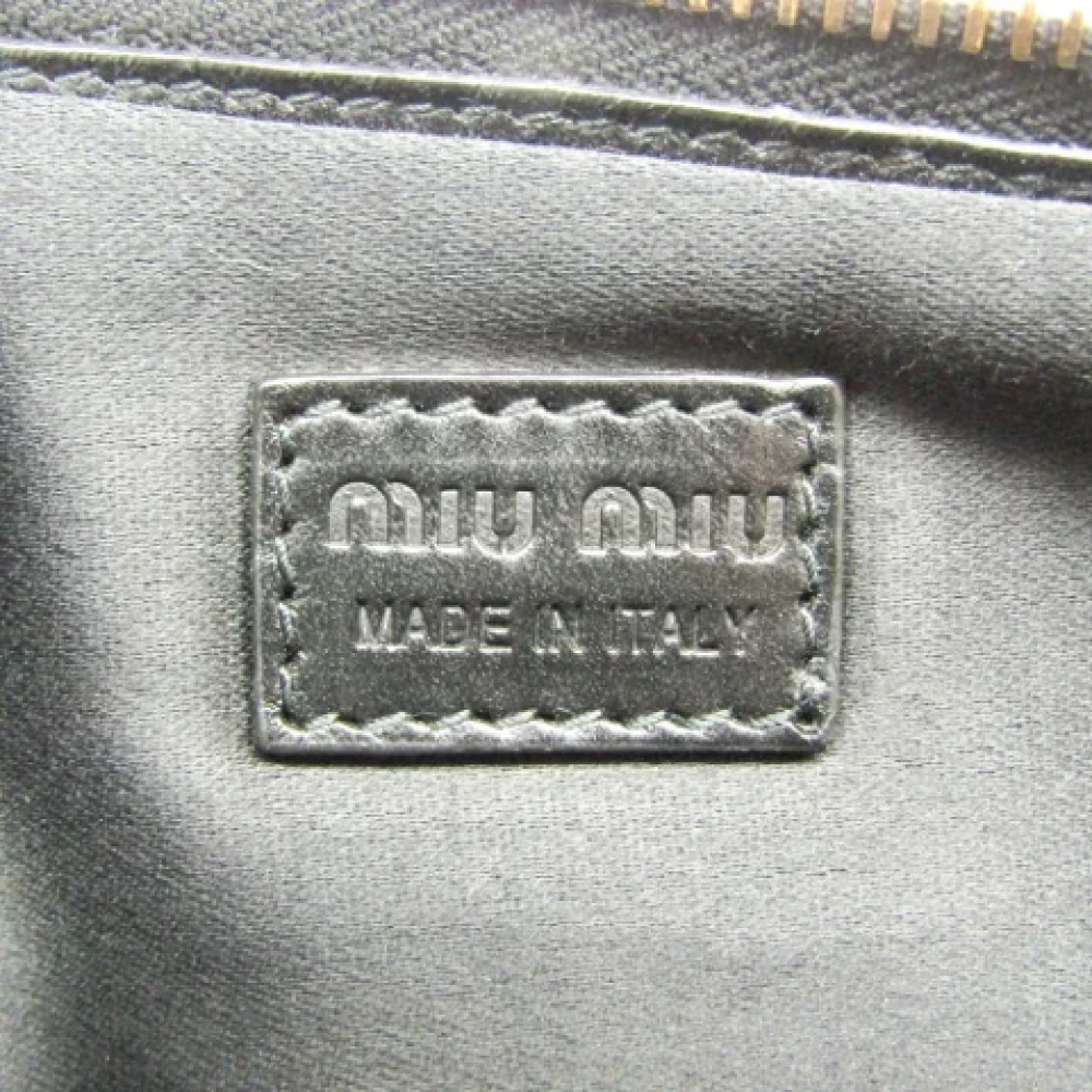 Miu Pre-owned Leather shoulder-bags Multicolor Dames