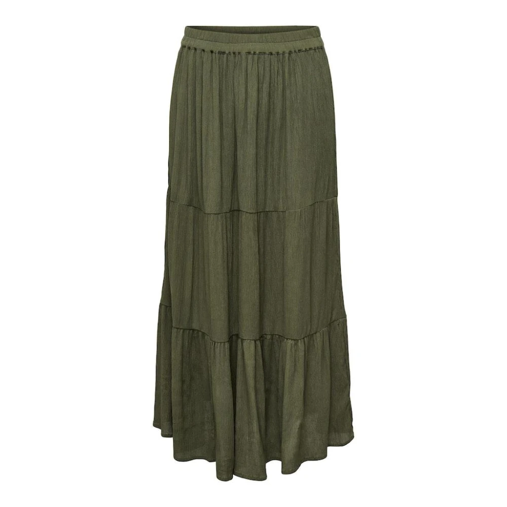 Only Maxi Skirts Green Dames