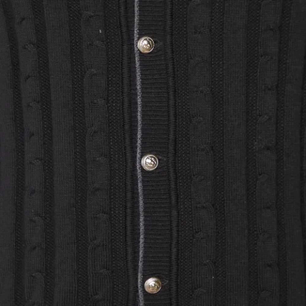 Balmain Pre-owned Knit tops Black Dames