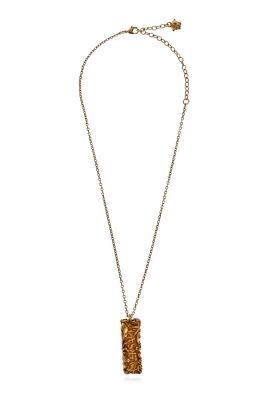 Halsband med ett logohänge