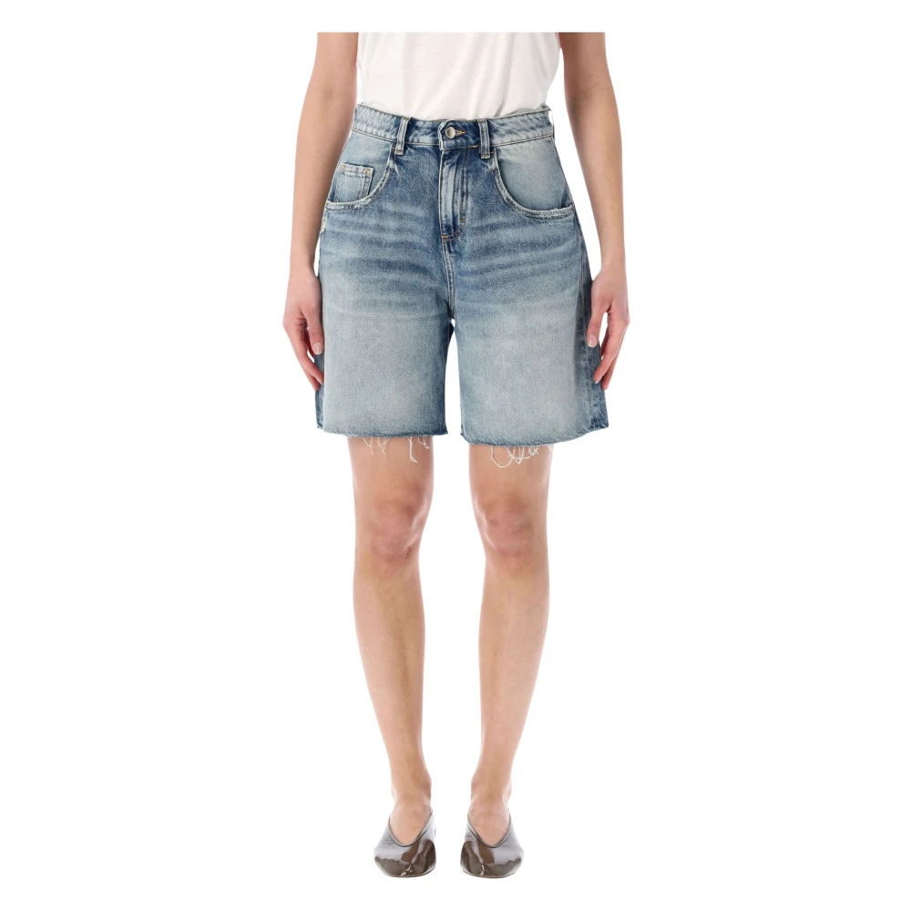 Icon Denim Kvinno Blå Shorts Dam, W26, Bomull, Lea Bermuda