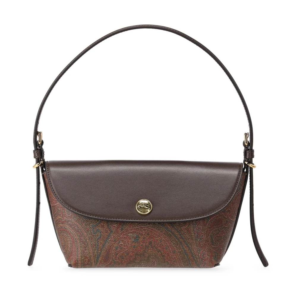 ETRO Stijlvol Paisley Jacquard Handtas Brown Dames