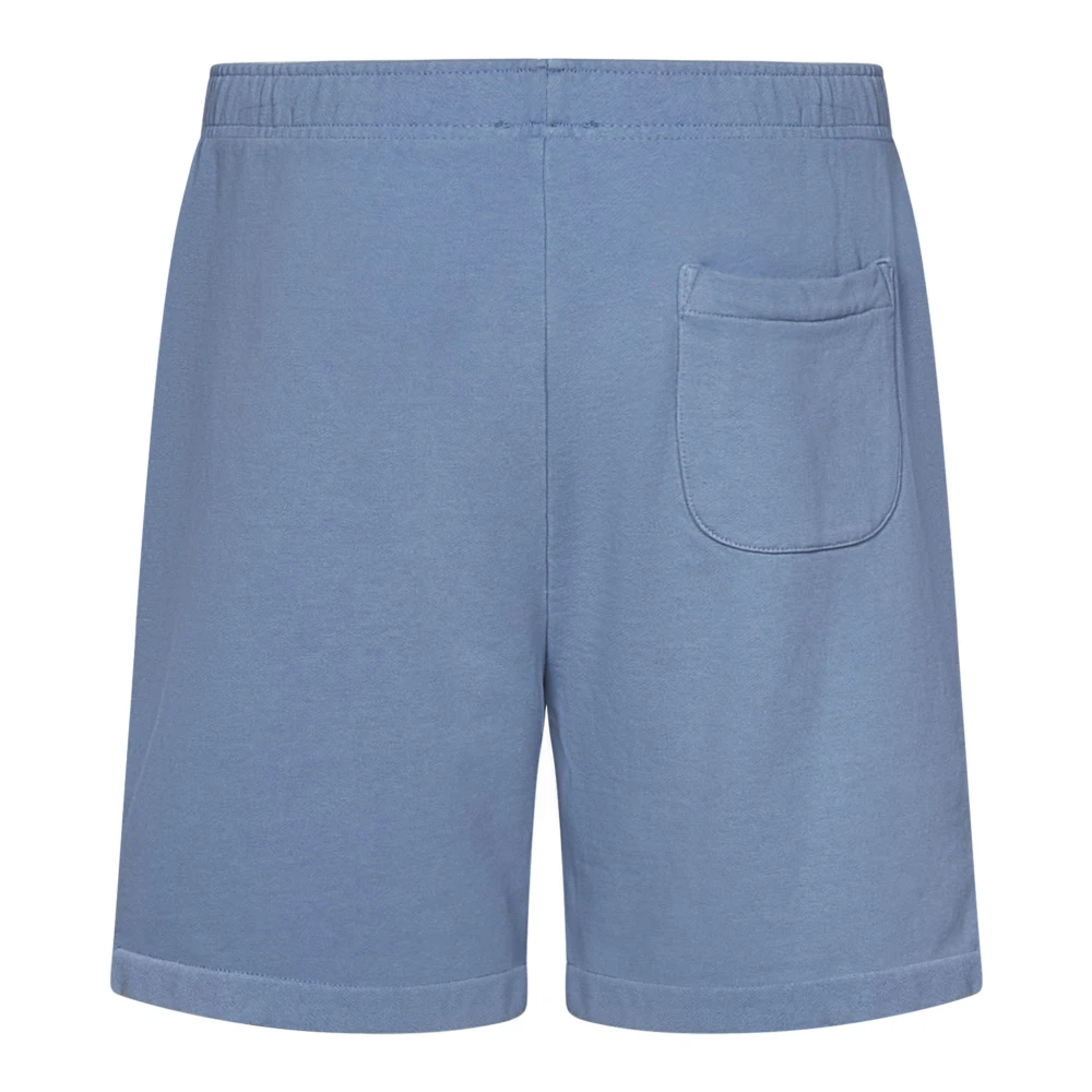 Polo Ralph Lauren Blauwe Shorts met Logo Borduursel Blue Heren