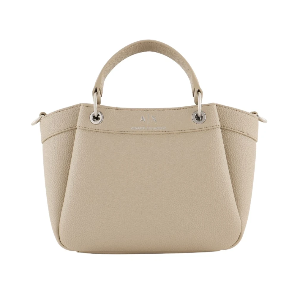 Armani Exchange Donna Beige Shopping Bag