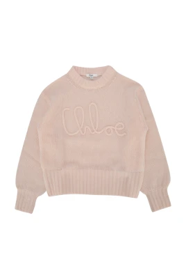 Wool-cashmere Logo Sweater